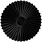 Ekena Millwork Shakuras Ceiling Medallion (For Canopies up to 5 3/4"), Hand-Painted Jet Black, 33 7/8"OD x 2"P CM34SHBLF - alternate 1